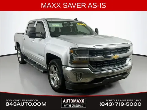 Silver 2016 Chevrolet Silverado 1500 LT for sale in Summerville, SC