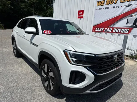 White 2025 Volkswagen Atlas Cross Sport 2.0T SEL for sale in Summerville, SC