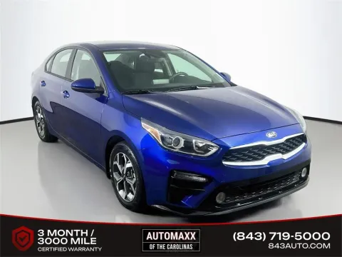 Blue 2021 Kia Forte LXS for sale in Summerville, SC