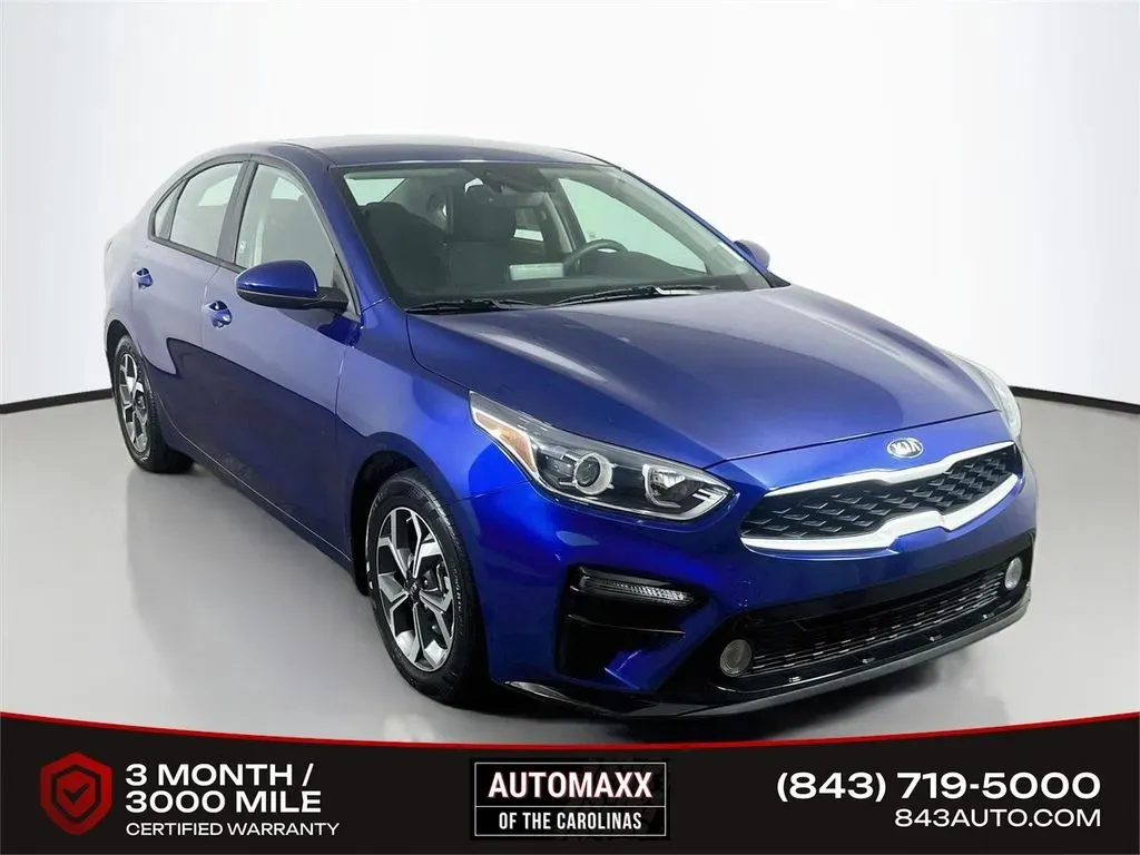 Blue 2021 Kia Forte LXS for sale in Summerville, SC