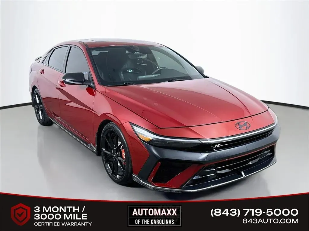 Red 2024 Hyundai Elantra N for sale in Summerville, SC