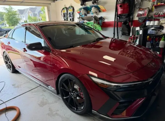 Red 2024 Hyundai Elantra N for sale in Summerville, SC