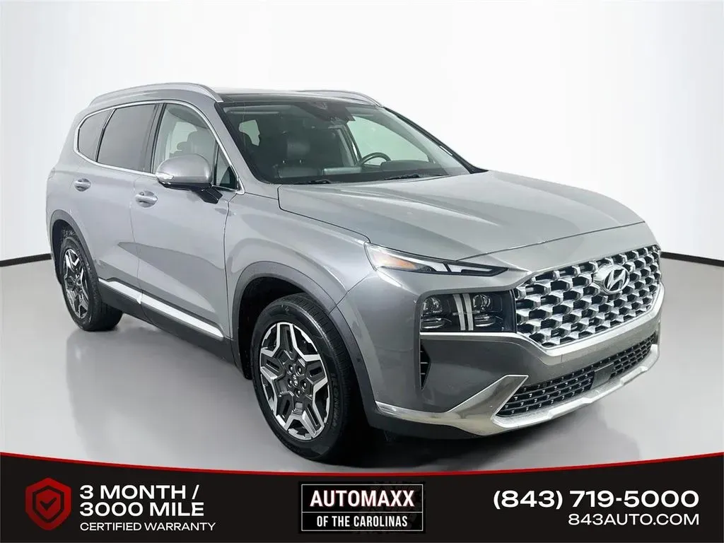 Gray 2022 Hyundai Santa Fe Limited for sale in Summerville, SC