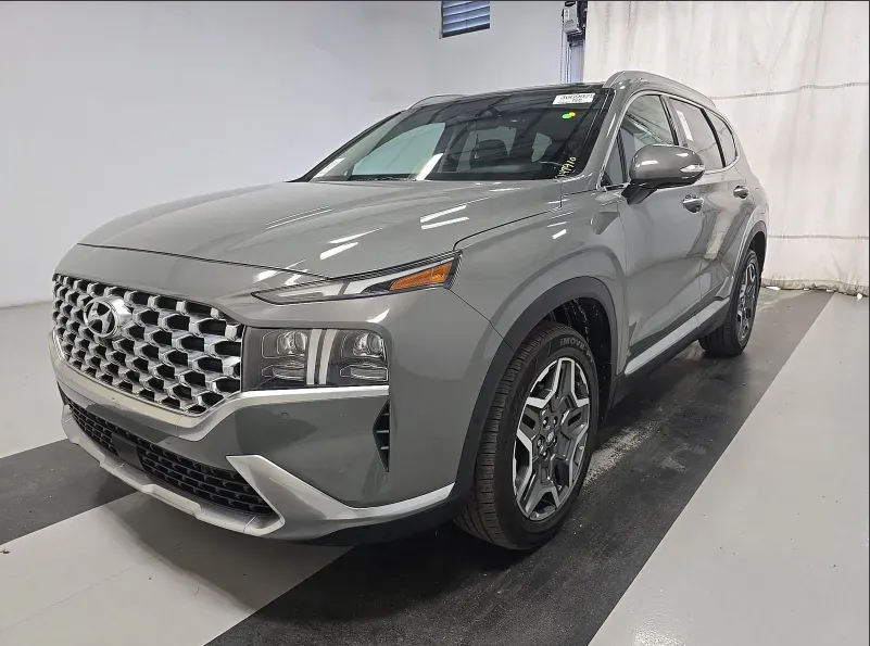 Gray 2022 Hyundai Santa Fe Limited for sale in Summerville, SC