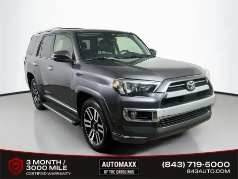 Gray 2020 Toyota 4Runner Limited for sale in Summerville, SC