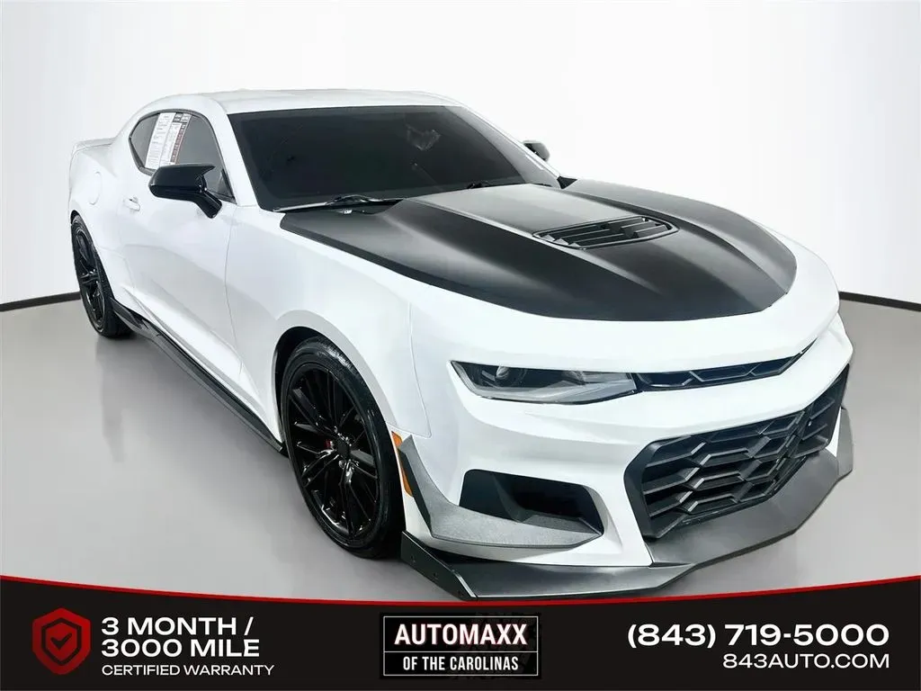 White 2023 Chevrolet Camaro LT1 for sale in Summerville, SC
