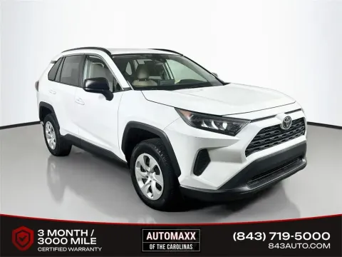 White 2019 Toyota RAV4 LE for sale in Summerville, SC