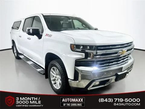 White 2020 Chevrolet Silverado 1500 LTZ for sale in Summerville, SC