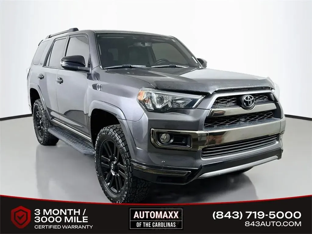 Gray 2019 Toyota 4Runner Limited Nightshade for sale in Summerville, SC