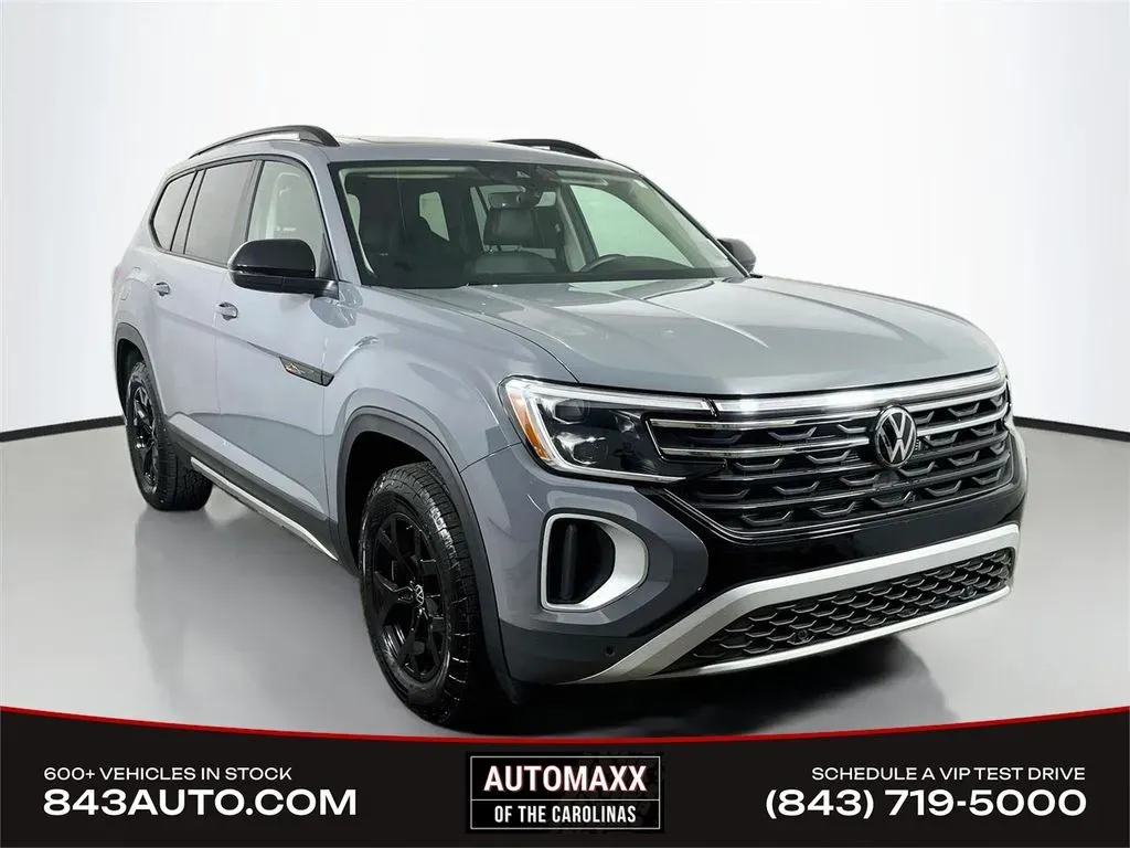 Gray 2025 Volkswagen Atlas 2.0T Peak Edition for sale in Summerville, SC