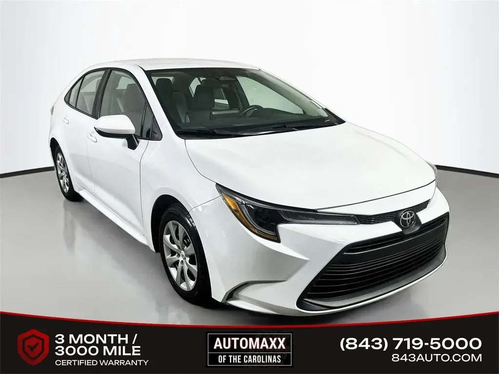 White 2025 Toyota Corolla LE for sale in Summerville, SC