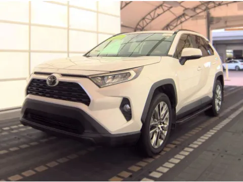 White 2021 Toyota RAV4 XLE Premium for sale in Summerville, SC