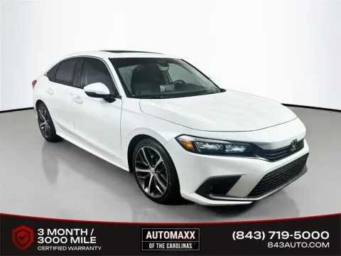 White 2024 Honda Civic Touring for sale in Summerville, SC