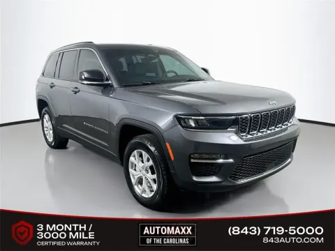 Gray 2023 Jeep Grand Cherokee Limited for sale in Summerville, SC