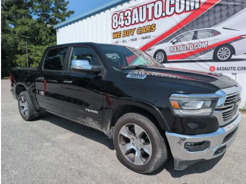 Black 2022 Ram 1500 Laramie for sale in Summerville, SC
