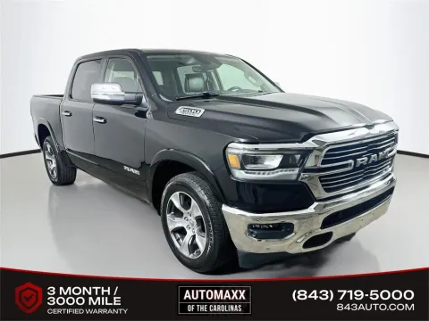 Black 2022 Ram 1500 Laramie for sale in Summerville, SC