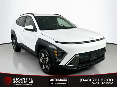 White 2024 Hyundai Kona SEL for sale in Summerville, SC