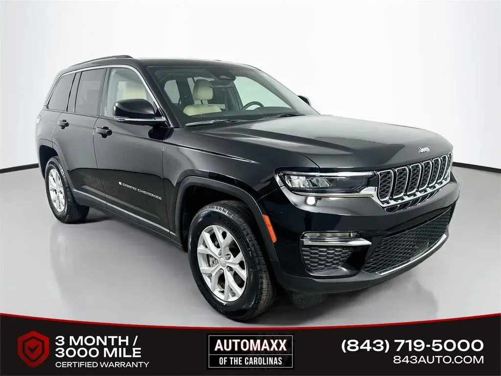 Black 2023 Jeep Grand Cherokee Limited for sale in Summerville, SC