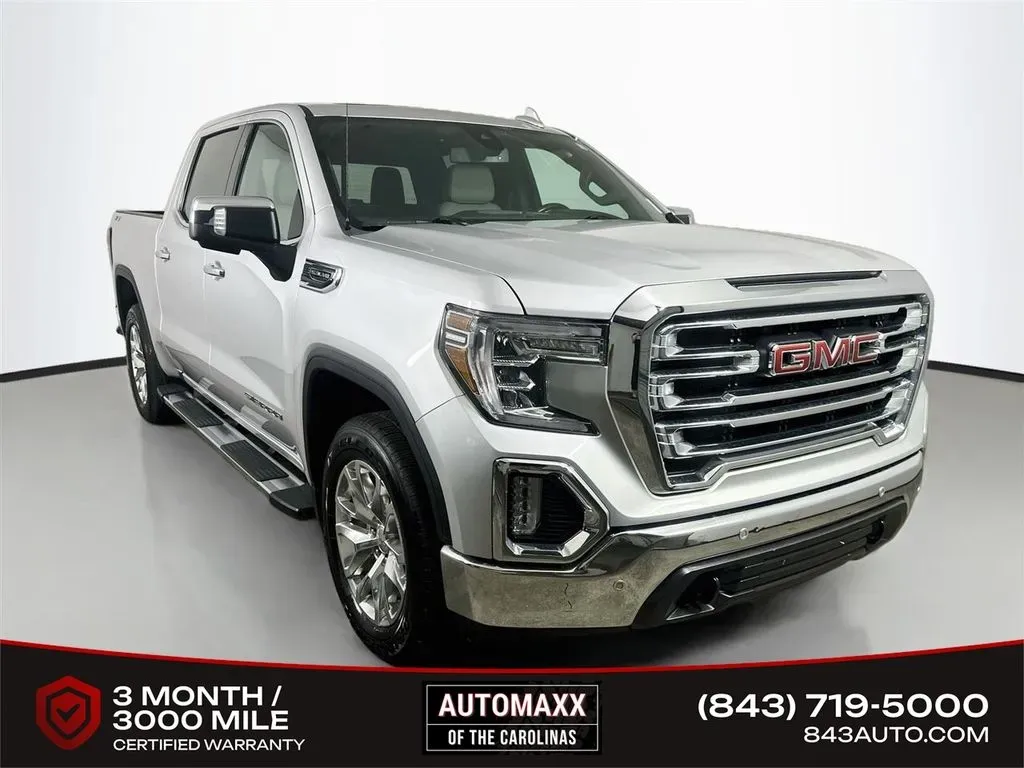 Silver 2021 GMC Sierra 1500 SLT for sale in Summerville, SC