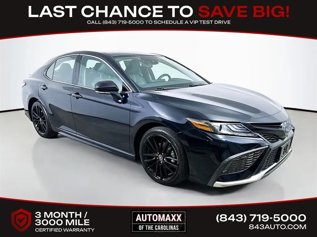 Black 2024 Toyota Camry XSE for sale in Summerville, SC