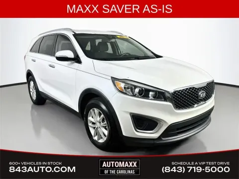 White 2016 Kia Sorento LX for sale in Summerville, SC