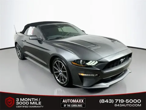 Gray 2019 Ford Mustang EcoBoost Premium for sale in Summerville, SC
