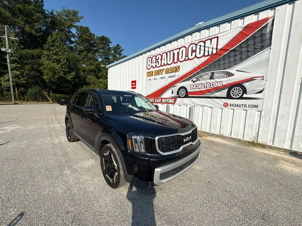 Black 2024 Kia Telluride EX for sale in Summerville, SC