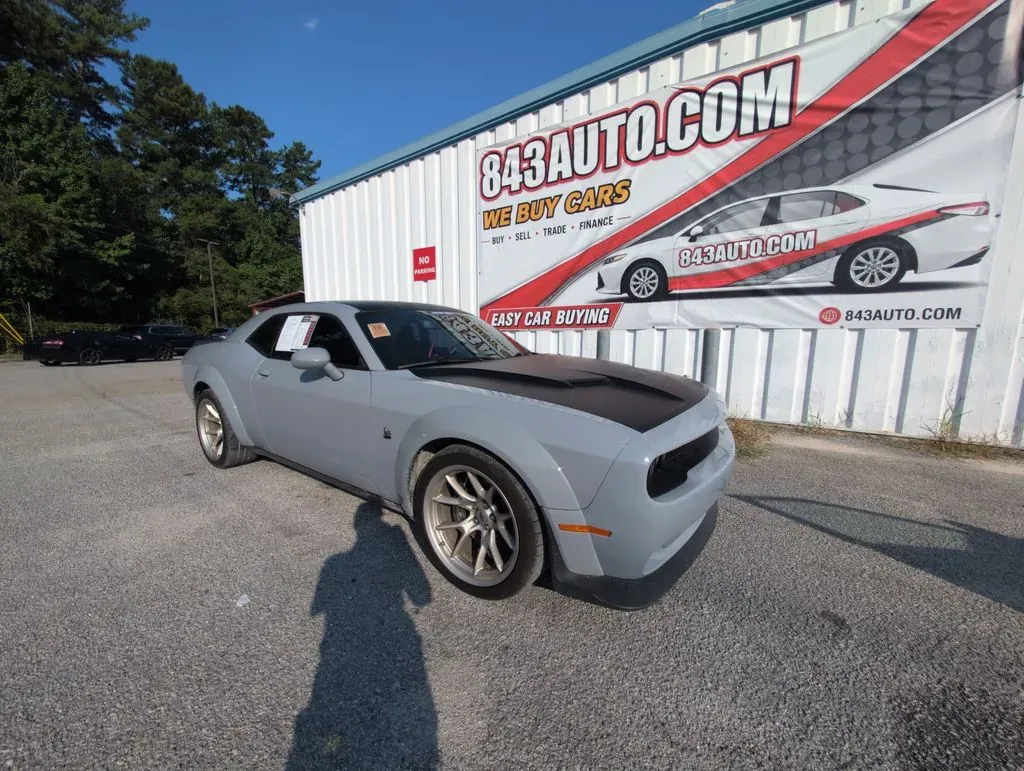 Gray 2020 Dodge Challenger R/T Scat Pack Widebody for sale in Summerville, SC