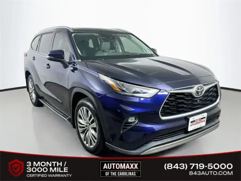 Gray 2021 Toyota Highlander Platinum for sale in Summerville, SC