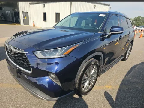 Gray 2021 Toyota Highlander Platinum for sale in Summerville, SC