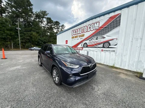 Gray 2021 Toyota Highlander Platinum for sale in Summerville, SC
