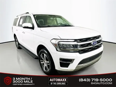 White 2024 Ford Expedition Max Limited for sale in Summerville, SC