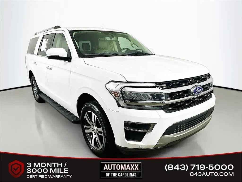 White 2024 Ford Expedition Max Limited for sale in Summerville, SC