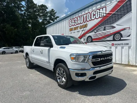 White 2022 Ram 1500 Big Horn/Lone Star for sale in Summerville, SC