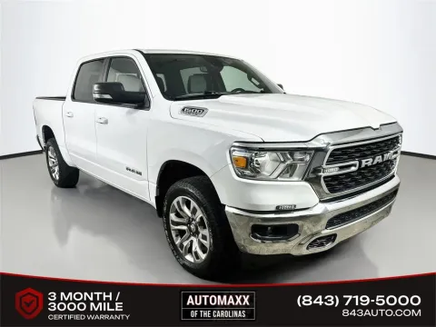 White 2022 Ram 1500 Big Horn/Lone Star for sale in Summerville, SC