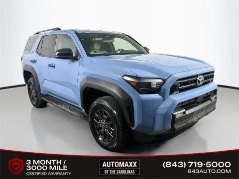 Blue 2025 Toyota 4Runner SR5 for sale in Summerville, SC