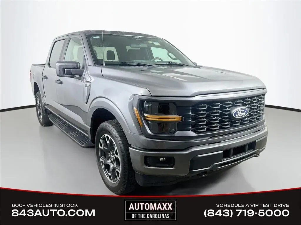 Gray 2024 Ford F-150 STX for sale in Summerville, SC