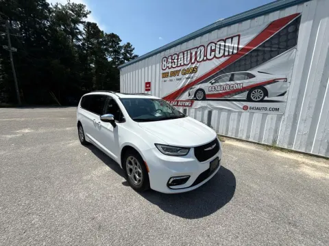 White 2023 Chrysler Pacifica Limited for sale in Summerville, SC