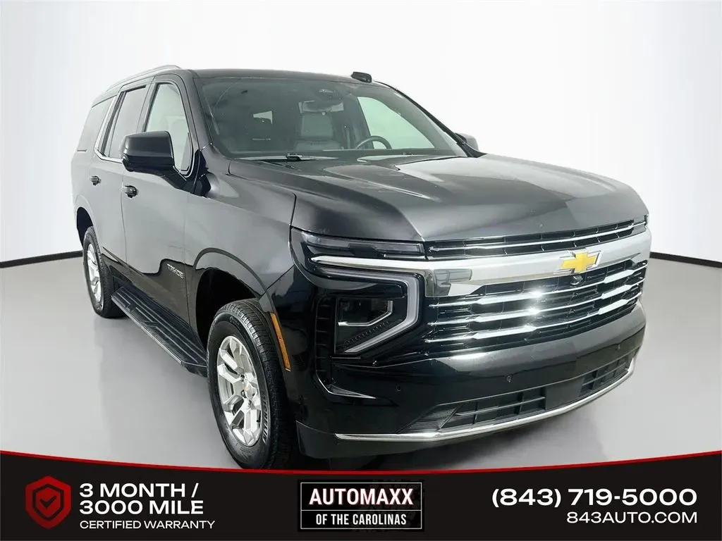 Black 2025 Chevrolet Tahoe LT for sale in Summerville, SC