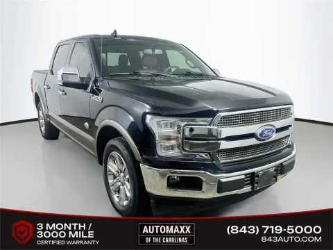Black 2018 Ford F-150 King Ranch for sale in Summerville, SC