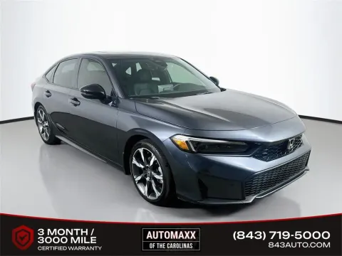 Silver 2025 Honda Civic Hybrid Sport Touring for sale in Summerville, SC