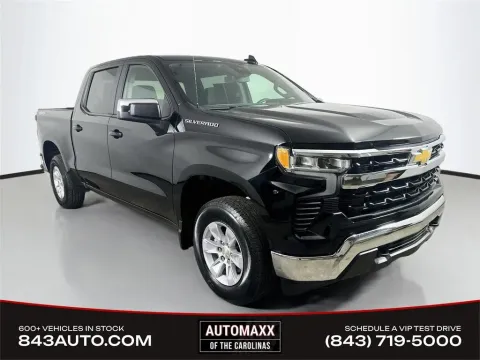 Black 2026 Chevrolet Silverado 1500 LT for sale in Summerville, SC