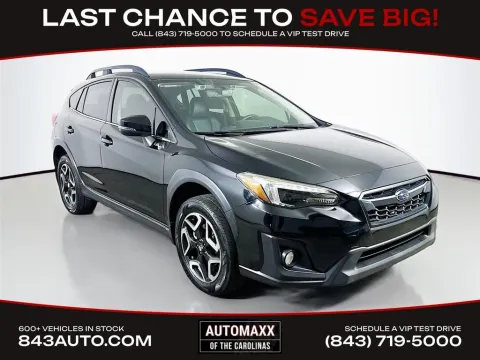 Black 2019 Subaru Crosstrek 2.0i Limited for sale in Summerville, SC