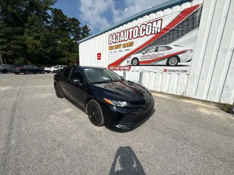 Black 2020 Toyota Camry LE for sale in Summerville, SC