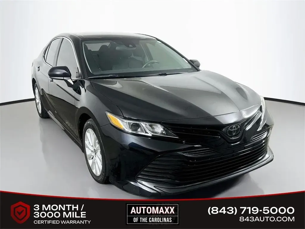 Black 2020 Toyota Camry LE for sale in Summerville, SC