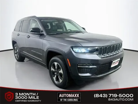 Gray 2023 Jeep Grand Cherokee 4xe for sale in Summerville, SC