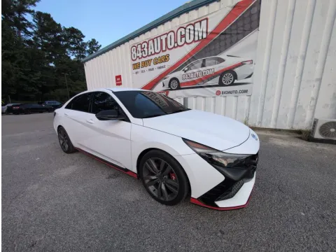 White 2023 Hyundai Elantra N for sale in Summerville, SC