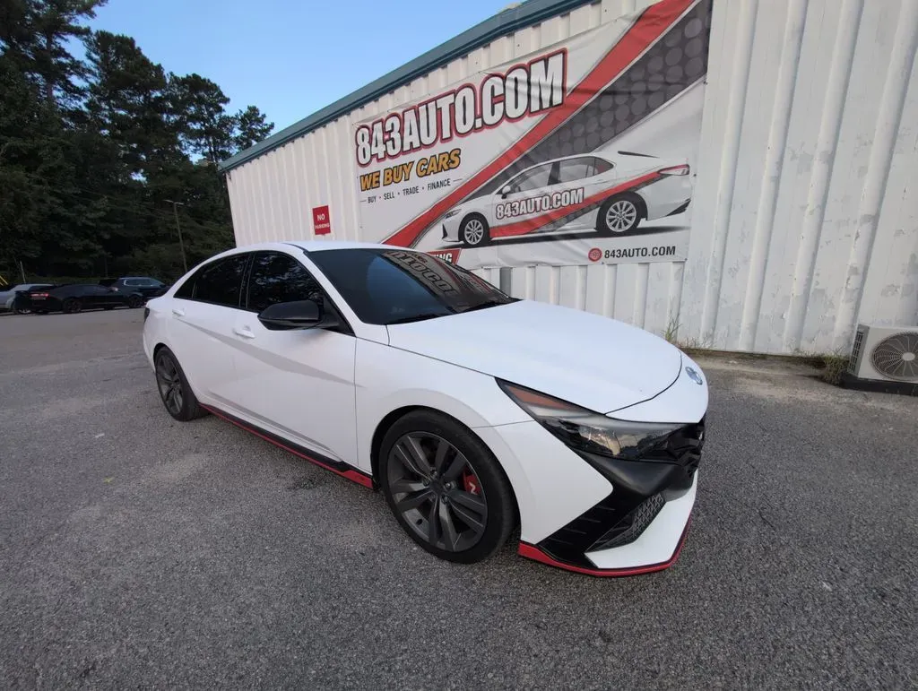 White 2023 Hyundai Elantra N for sale in Summerville, SC
