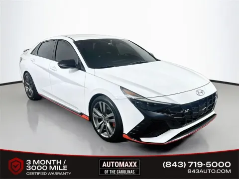 White 2023 Hyundai Elantra N for sale in Summerville, SC