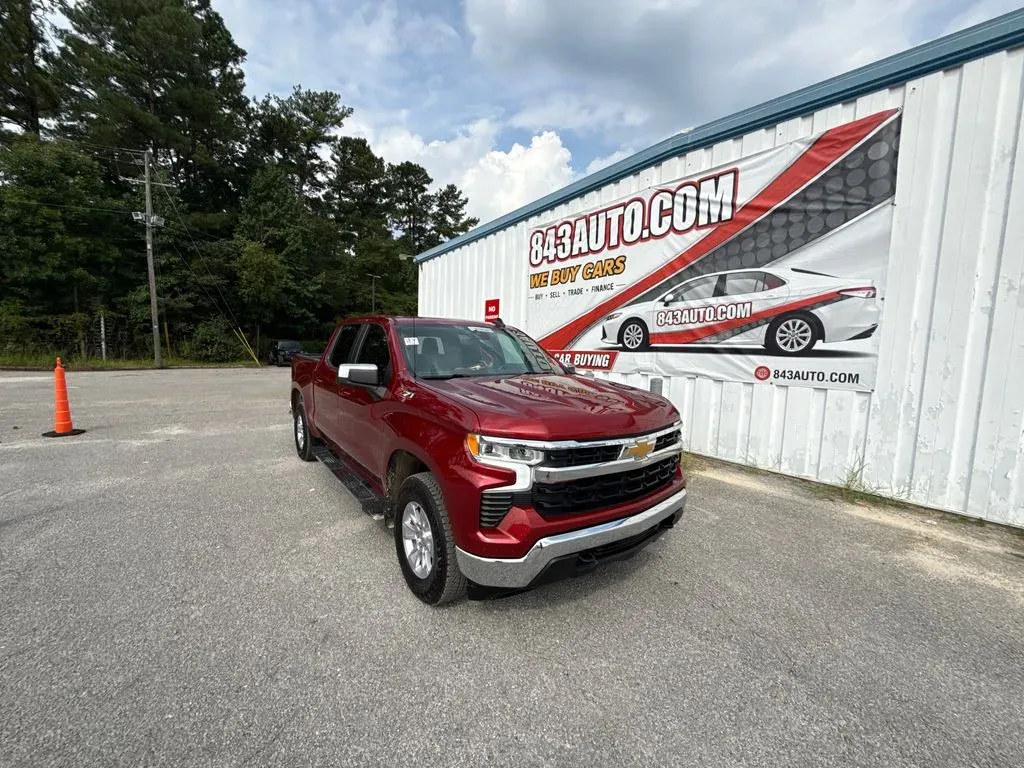 Red 2022 Chevrolet Silverado 1500 LT for sale in Summerville, SC